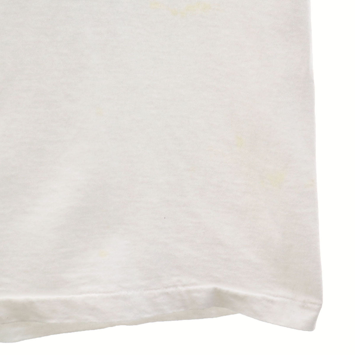 Hanes ヘインズ サンタクロース プリント 半袖 Tシャツ 2XL ホワイト シングルステッチ ビッグサイズ メンズ