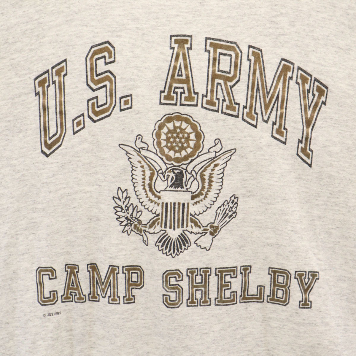 ARTEX アルテックス 90s USA製 U.S.ARMY オールド 半袖 Tシャツ XL ライトグレー シングルステッチ メンズ