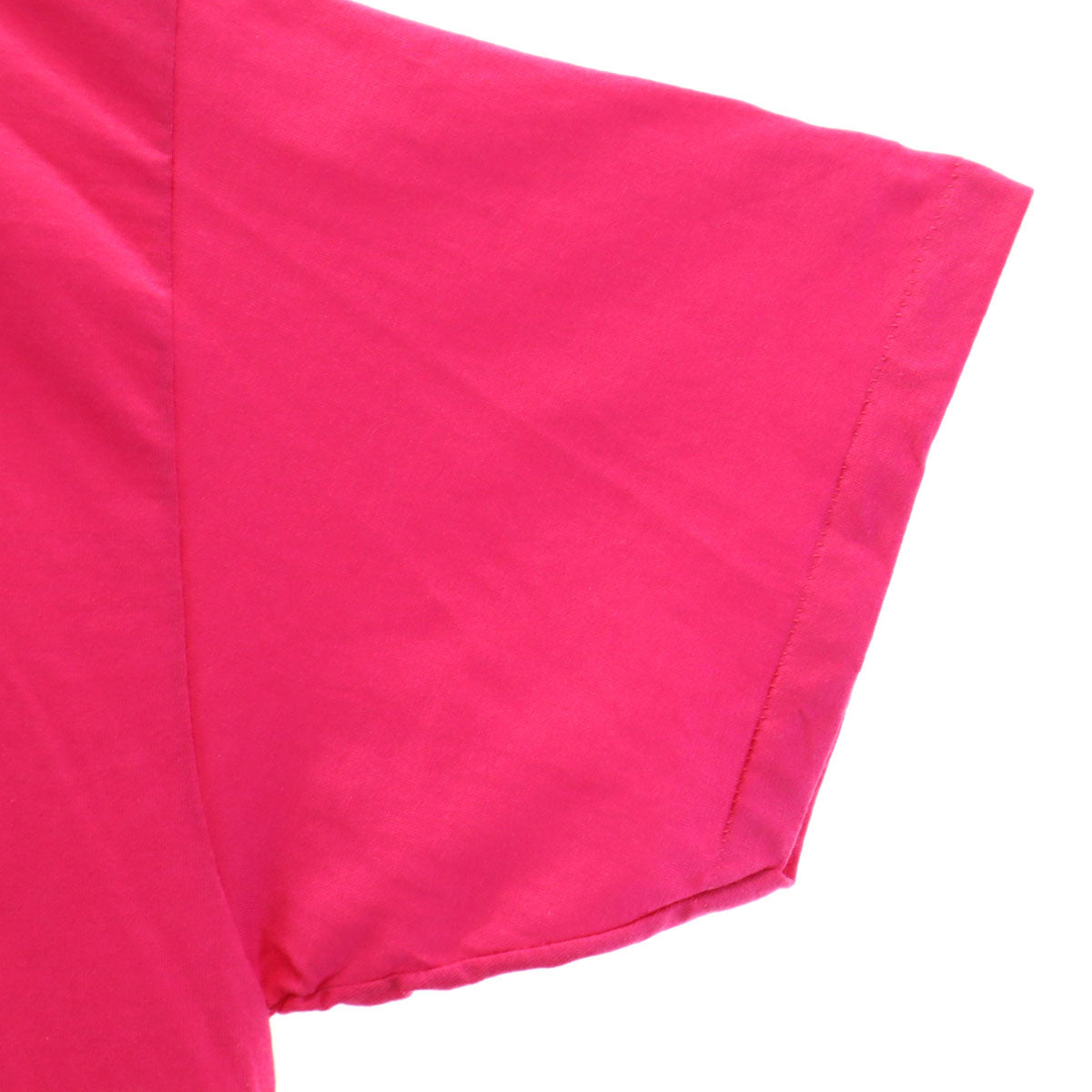 Hanes ヘインズ 90s オールド USA製 プリント 半袖 Tシャツ XL ピンク シングルステッチ メンズ