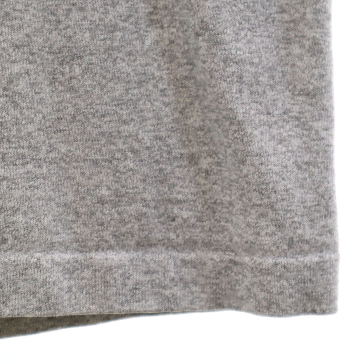 OLD オールド 90s プリント 半袖 Tシャツ グレー シングルステッチ メンズ