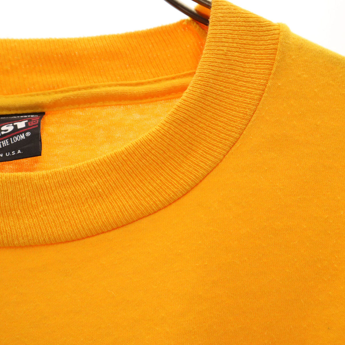 FRUIT OF THE LOOM フルーツオブザルーム 90s USA製 オールド 半袖 BIX SEVEN ディアドラ Tシャツ XL オレンジ シングルステッチ メンズ