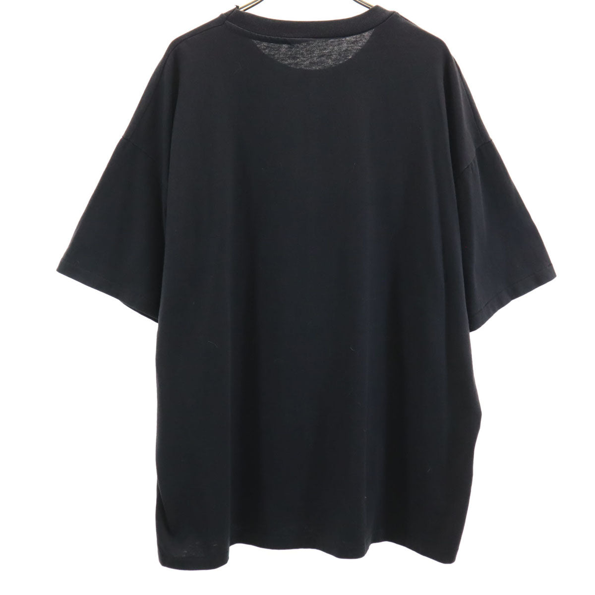 OLD オールド 90s プリント 半袖 Tシャツ ブラック シングルステッチ メンズ