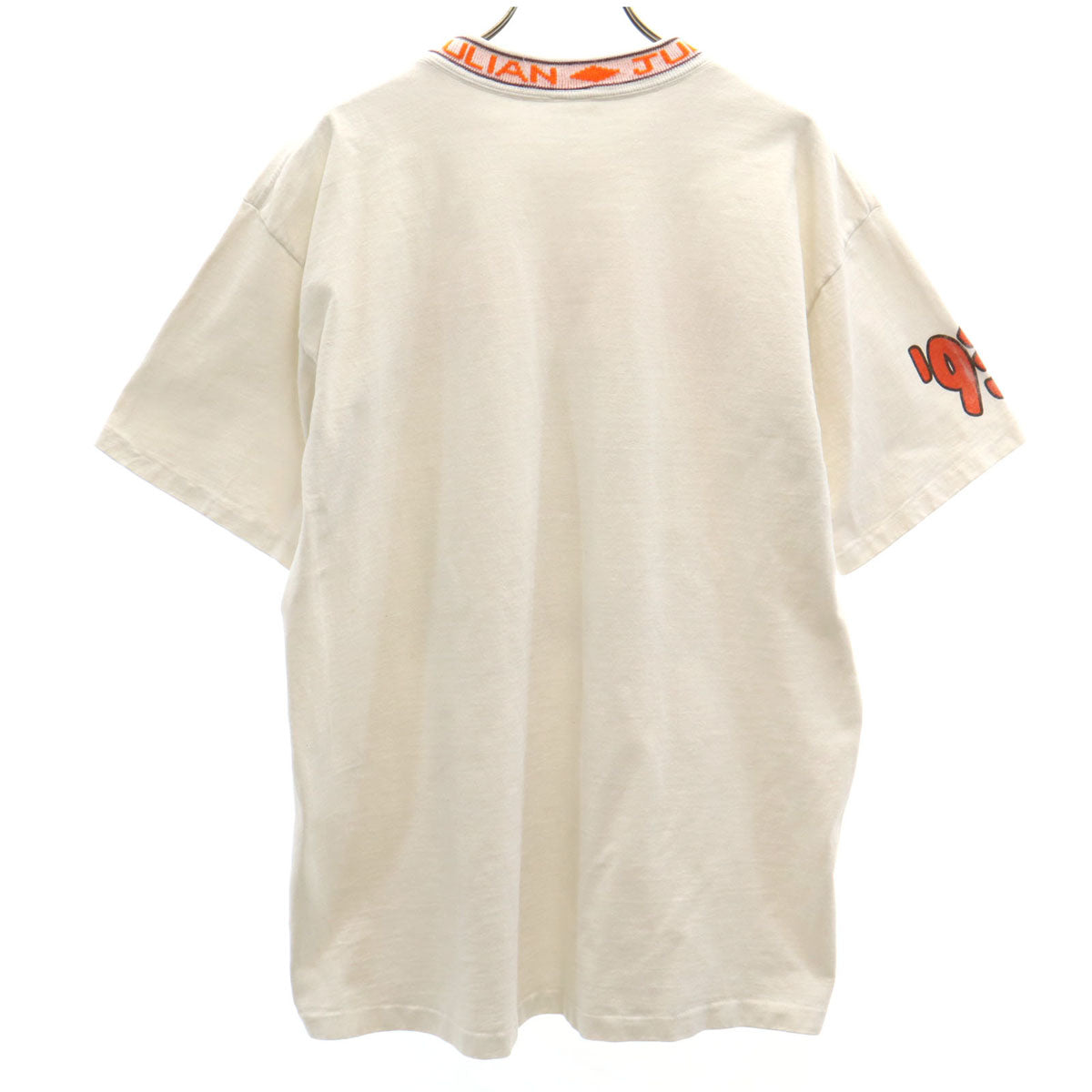 OLD オールド 90s JULIAN SERIARS 半袖 Tシャツ ホワイト シングルステッチ メンズ