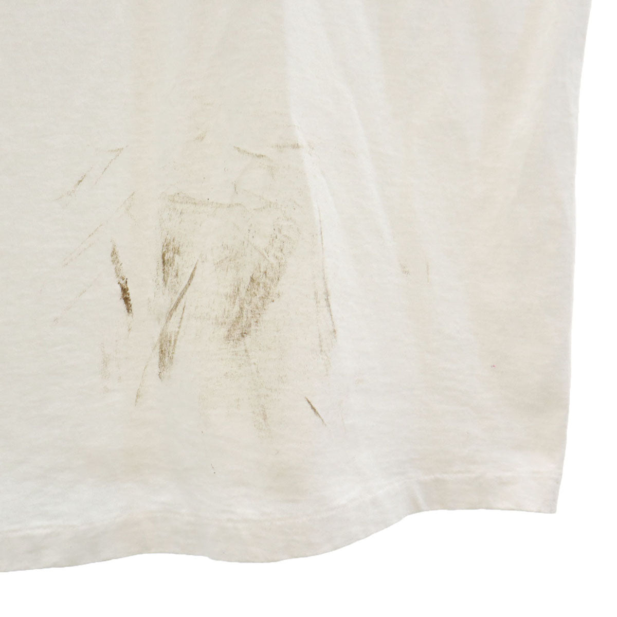 JOSTENS ジャスティンズ 90s USA製 オールド バックプリント 半袖 Tシャツ XL ホワイト シングルステッチ メンズ