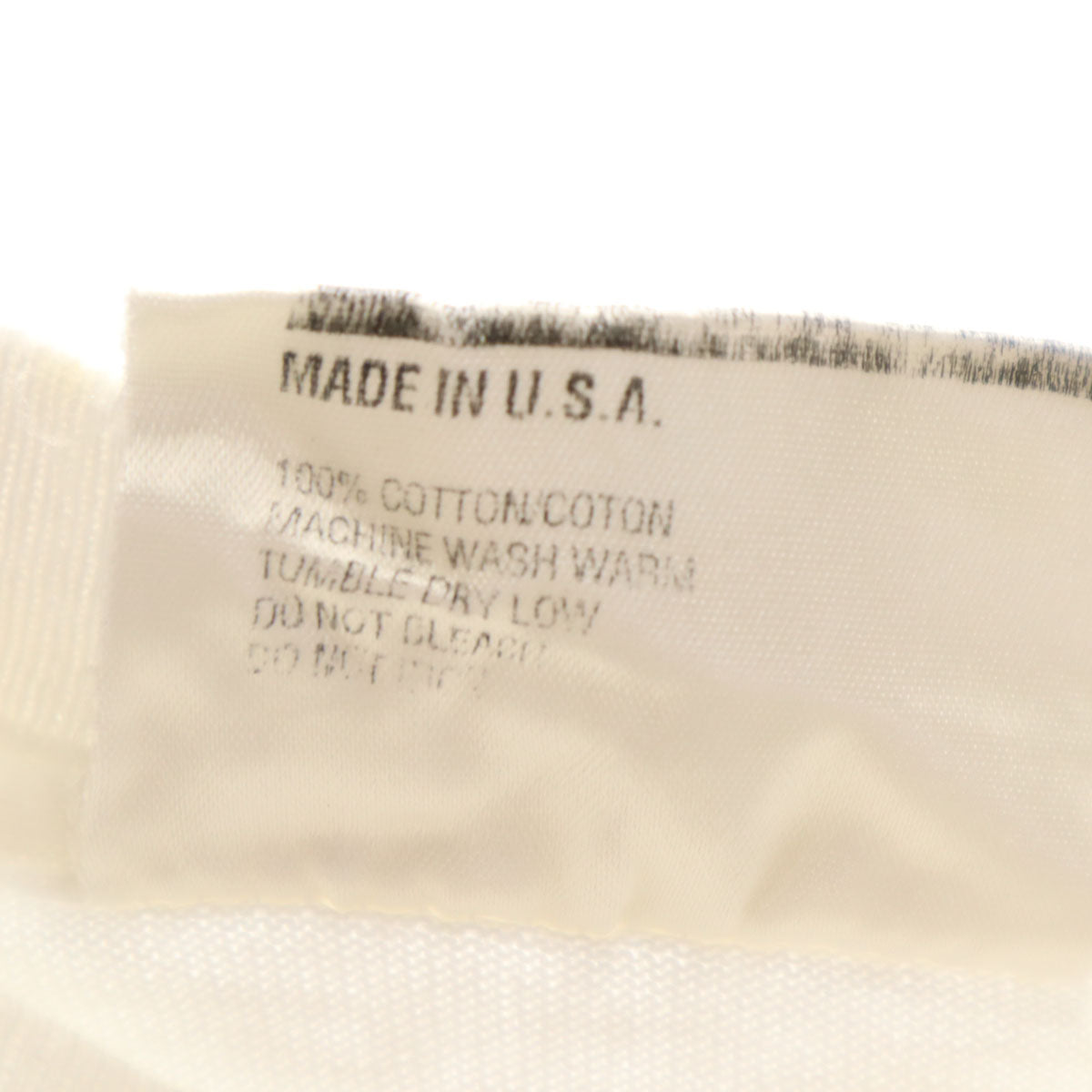 JOSTENS ジャスティンズ 90s USA製 オールド バックプリント 半袖 Tシャツ XL ホワイト シングルステッチ メンズ