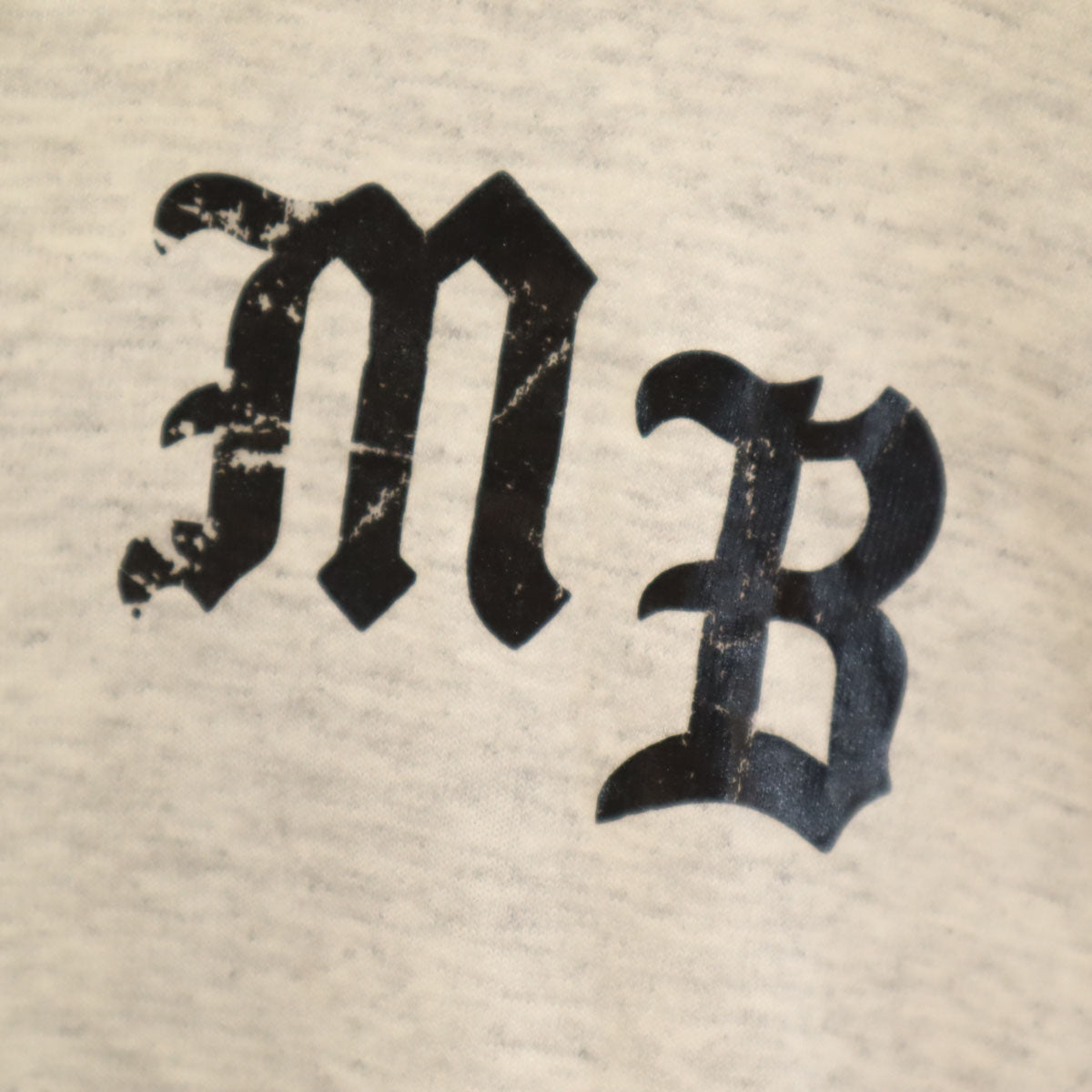 OLD オールド 90s MB 15 半袖 ヘンリーネック Tシャツ グレー メンズ