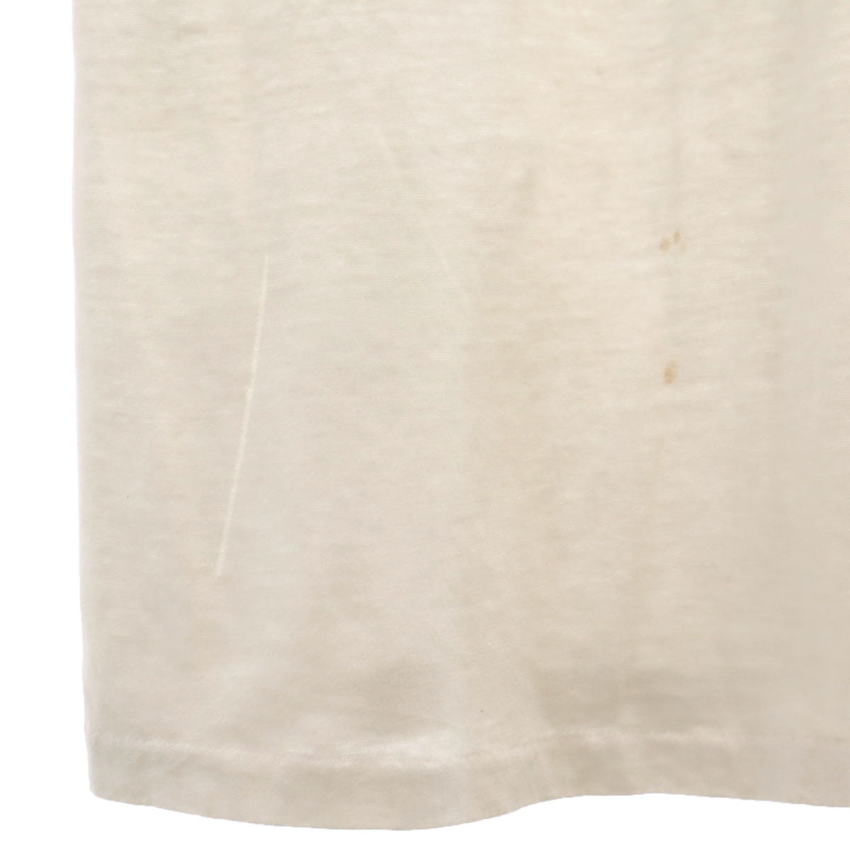 OLD オールド 80s 90s イーグル プリント ノースリーブ Tシャツ ホワイト メンズ