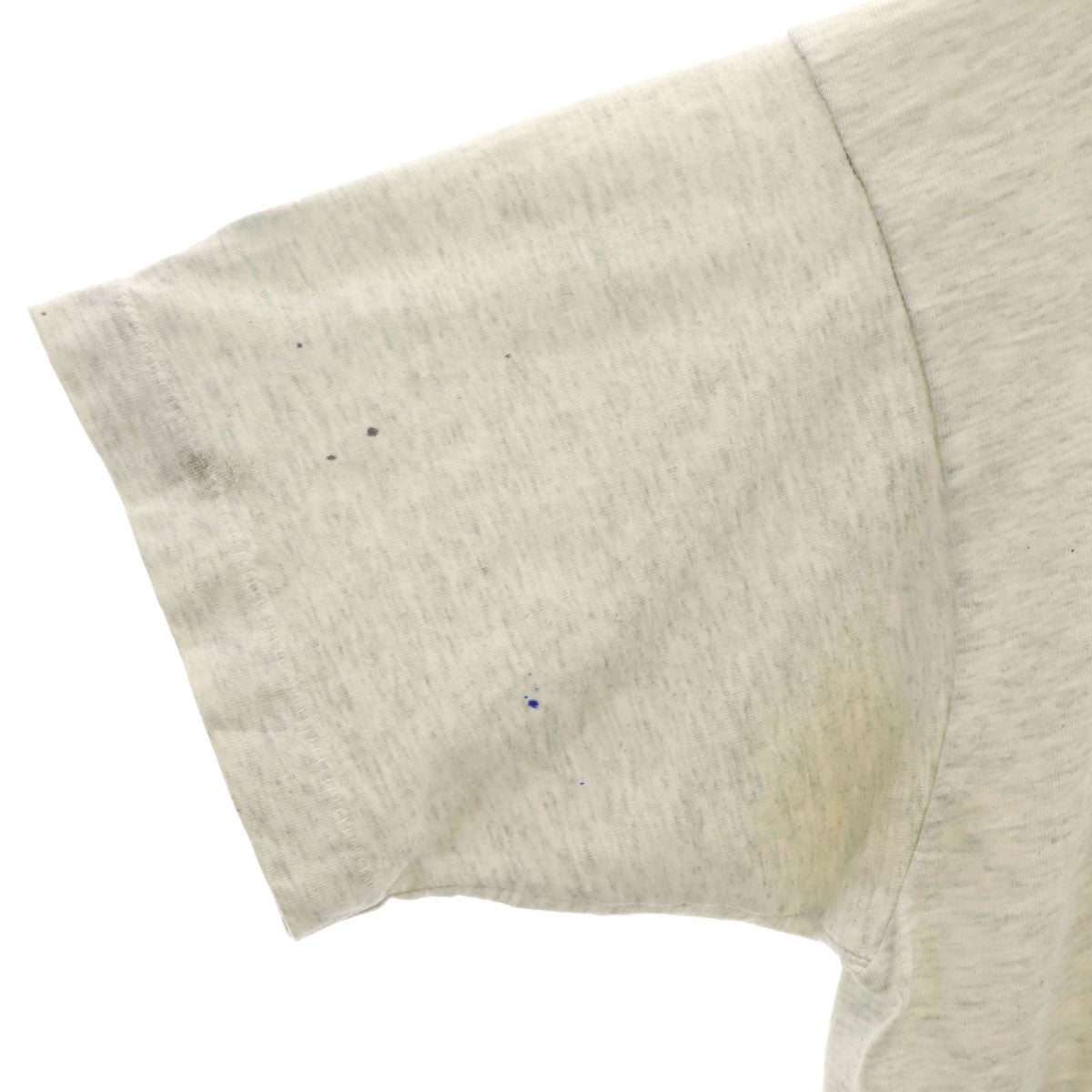 OLD オールド 90s バックプリント 半袖 Tシャツ グレー シングルステッチ アニマル メンズ