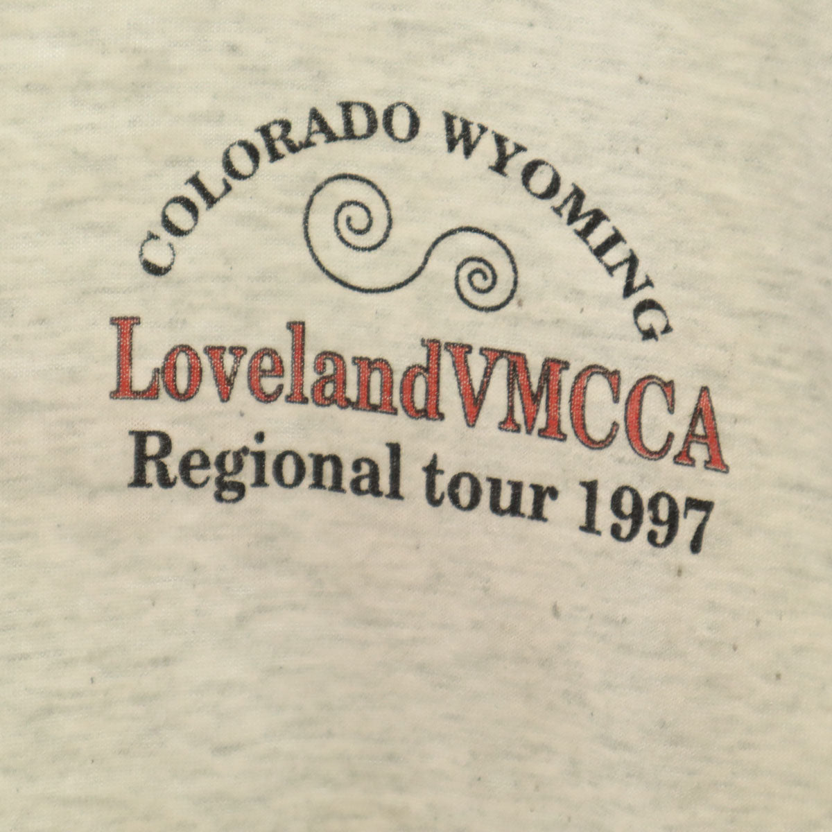 OLD オールド 90s バックプリント 半袖 Tシャツ グレー シングルステッチ アニマル メンズ