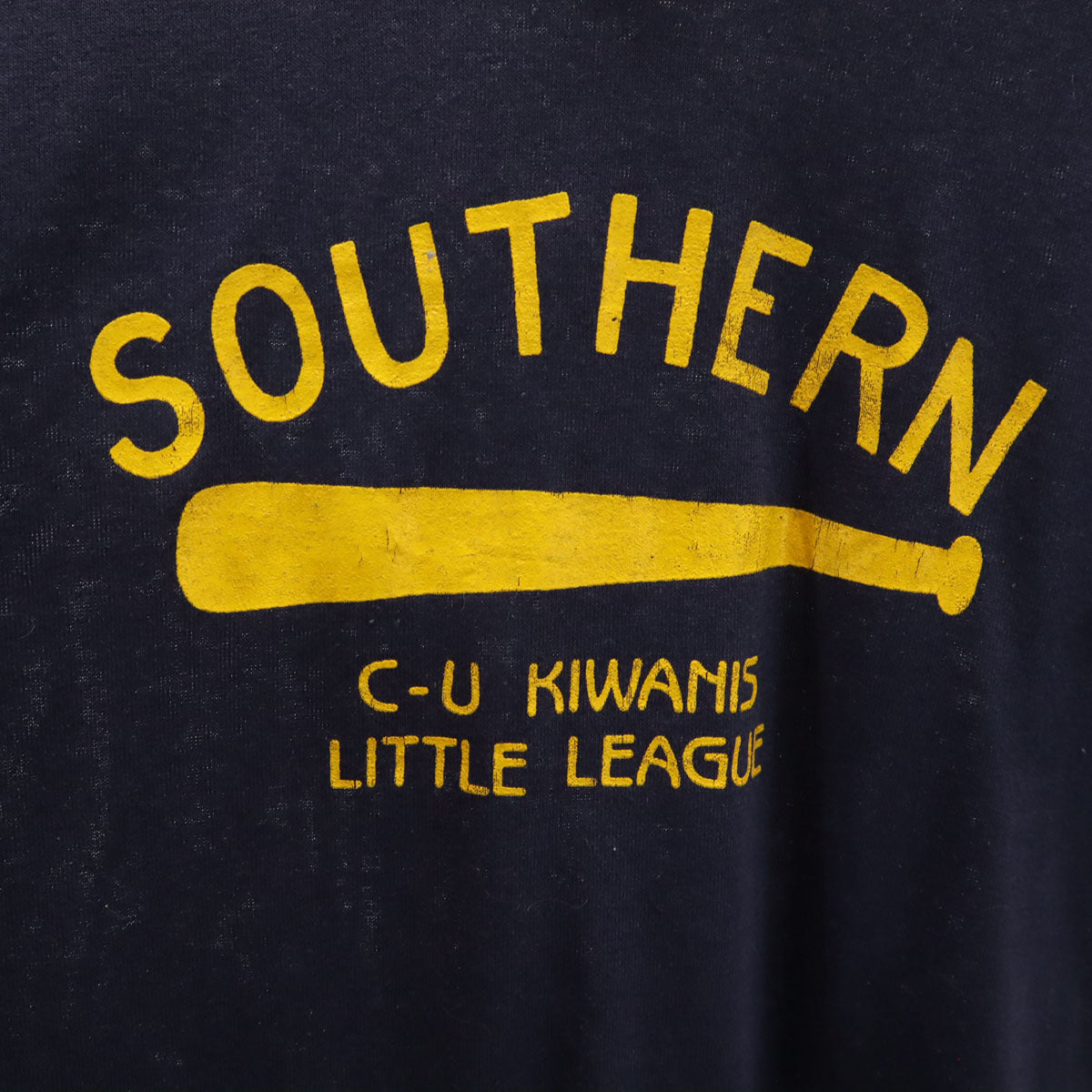 Don Alleson Athletic 80s USA製 ヴィンテージ 半袖 Vネック Tシャツ S ネイビー系 メンズ