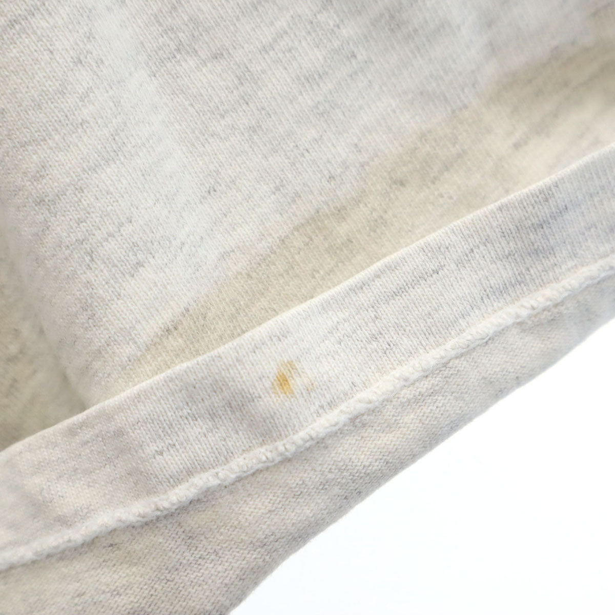 OLD オールド 90s プリント 半袖 Tシャツ グレー シングルステッチ メンズ