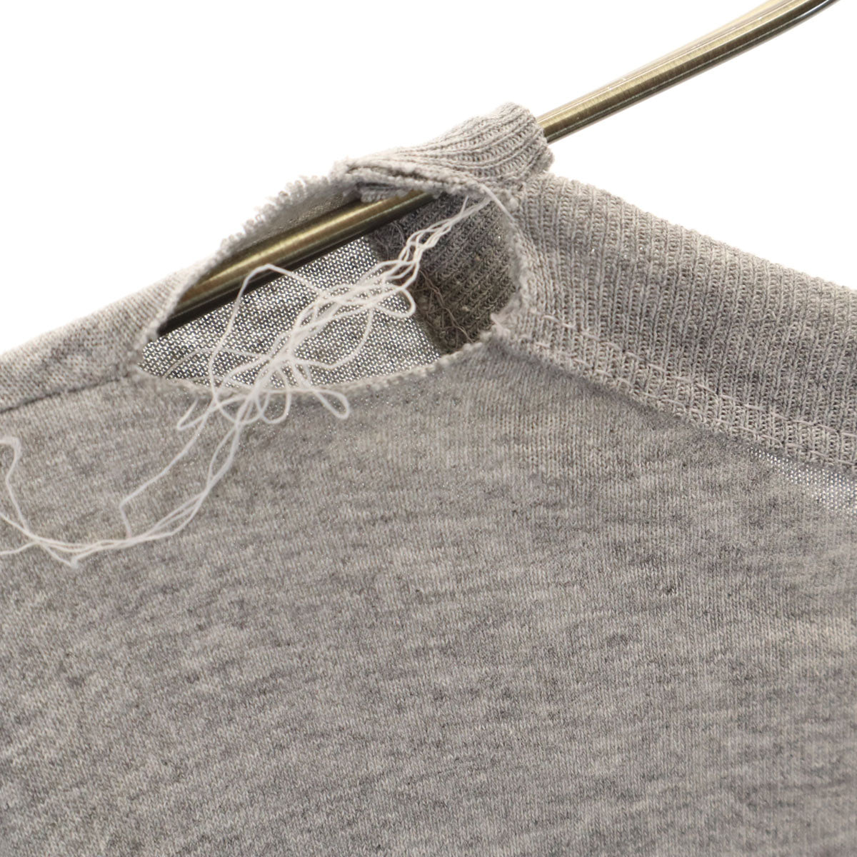 OLD オールド 90s USA製 半袖 Tシャツ グレー シングルステッチ メンズ