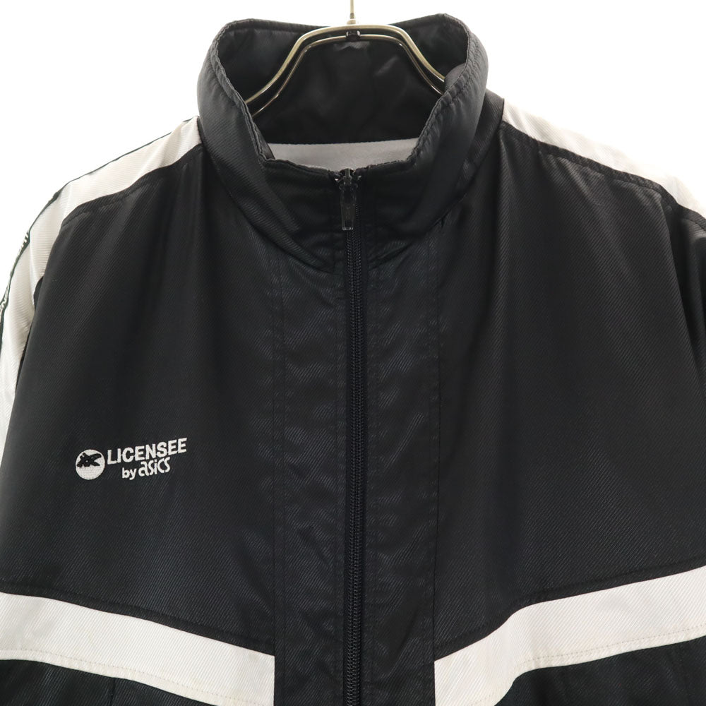 アシックス トレーニング トラックジャケット M ブラック asics 裏トリコット メンズ