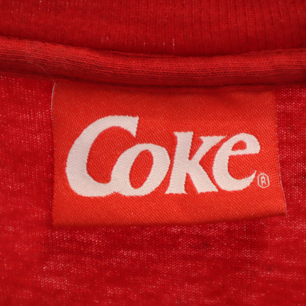 Coke コーク 90s USA製 オールド 半袖 Tシャツ L 赤 シングルステッチ メンズ