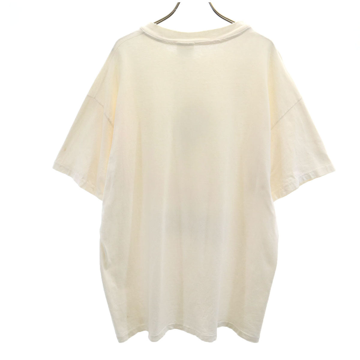 Hanes ヘインズ 90s USA製 オールド AJAX Tools 半袖 Tシャツ XL アイボリー シングルステッチ メンズ