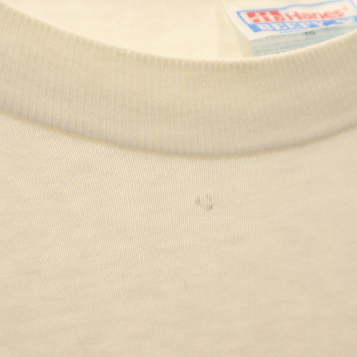 Hanes ヘインズ 90s USA製 オールド AJAX Tools 半袖 Tシャツ XL アイボリー シングルステッチ メンズ