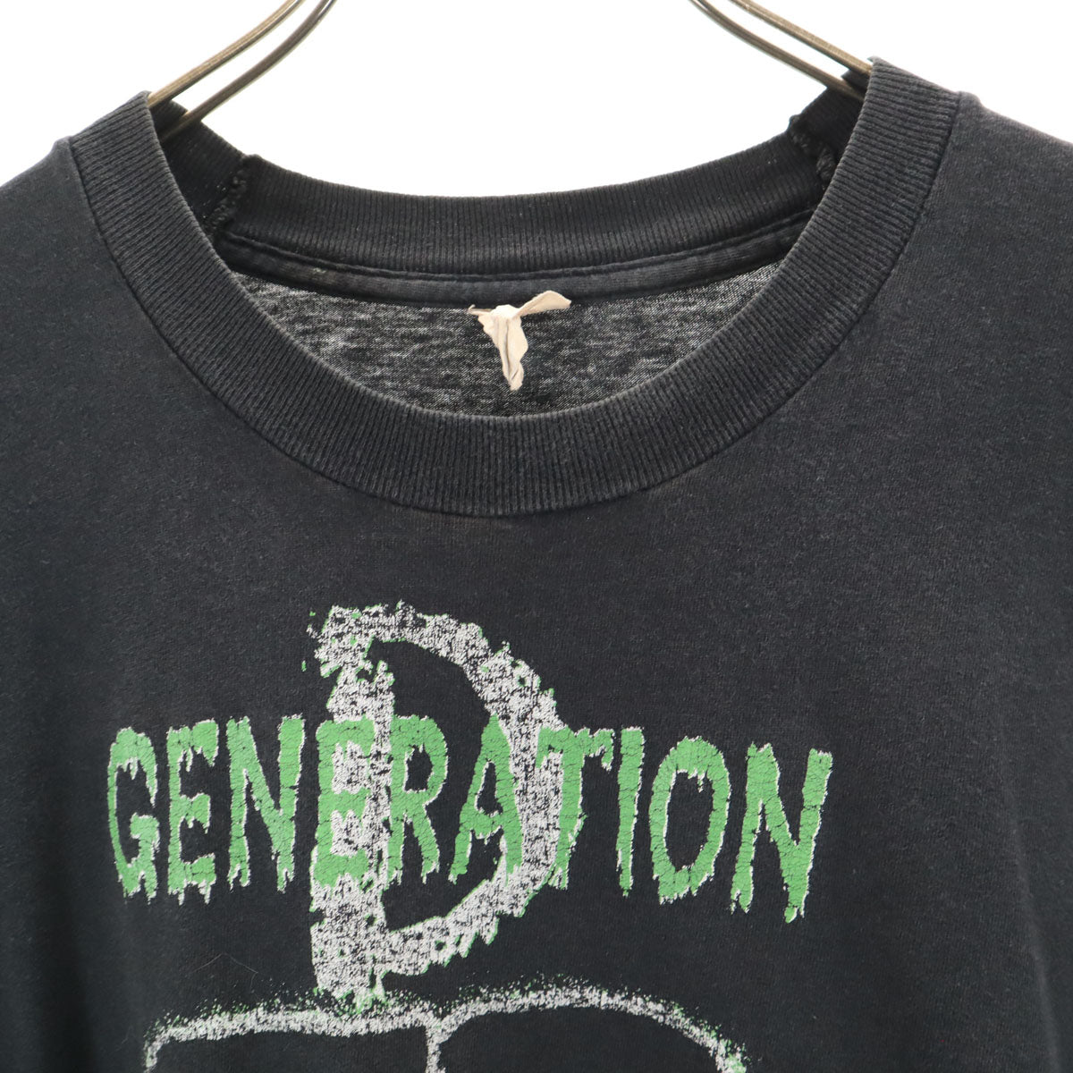 SCREEN STARS スクリーンスターズ 90s オールド 半袖 Tシャツ L ブラック系 シングルステッチ メンズ