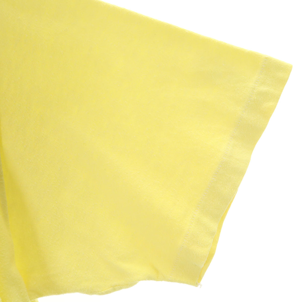 OLD オールド 90s 半袖 Tシャツ イエロー系 シングルステッチ ポケT バックプリント メンズ