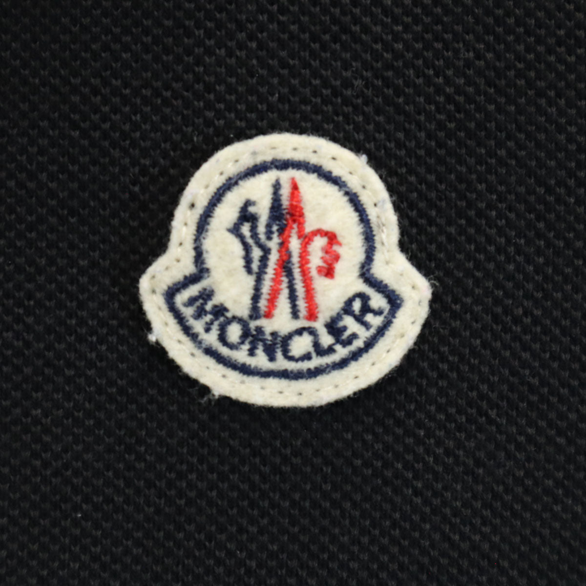 MONCLER モンクレール 半袖 ポロシャツ M ブラック MAGLIA POLO MANICA CORTA メンズ