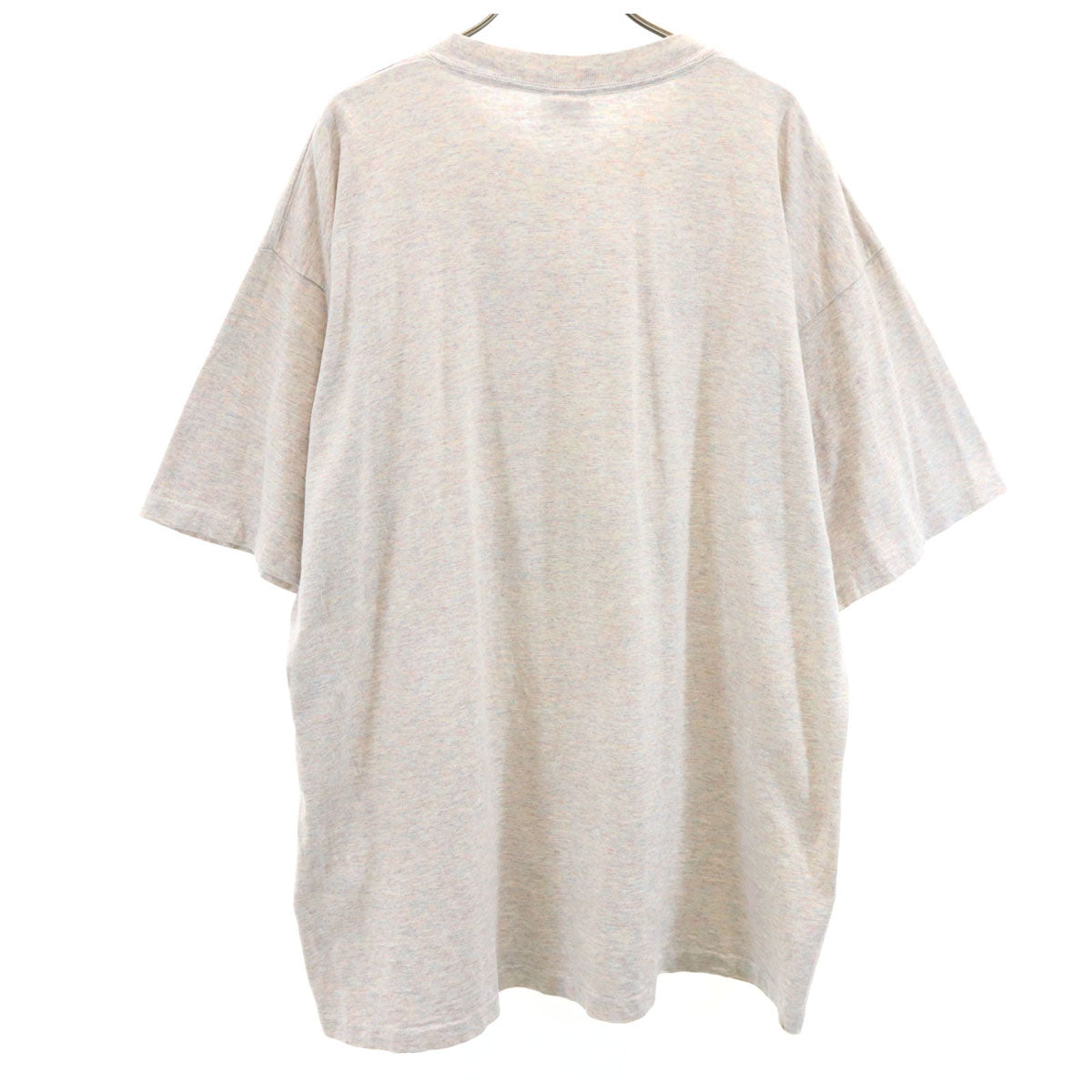 VOLUNTEER KNIT APPAREL ボランティア 90s USA製 オールド メッセージ 半袖 Tシャツ XXL マルチ シングルステッチ メランジ ビッグサイズ メンズ