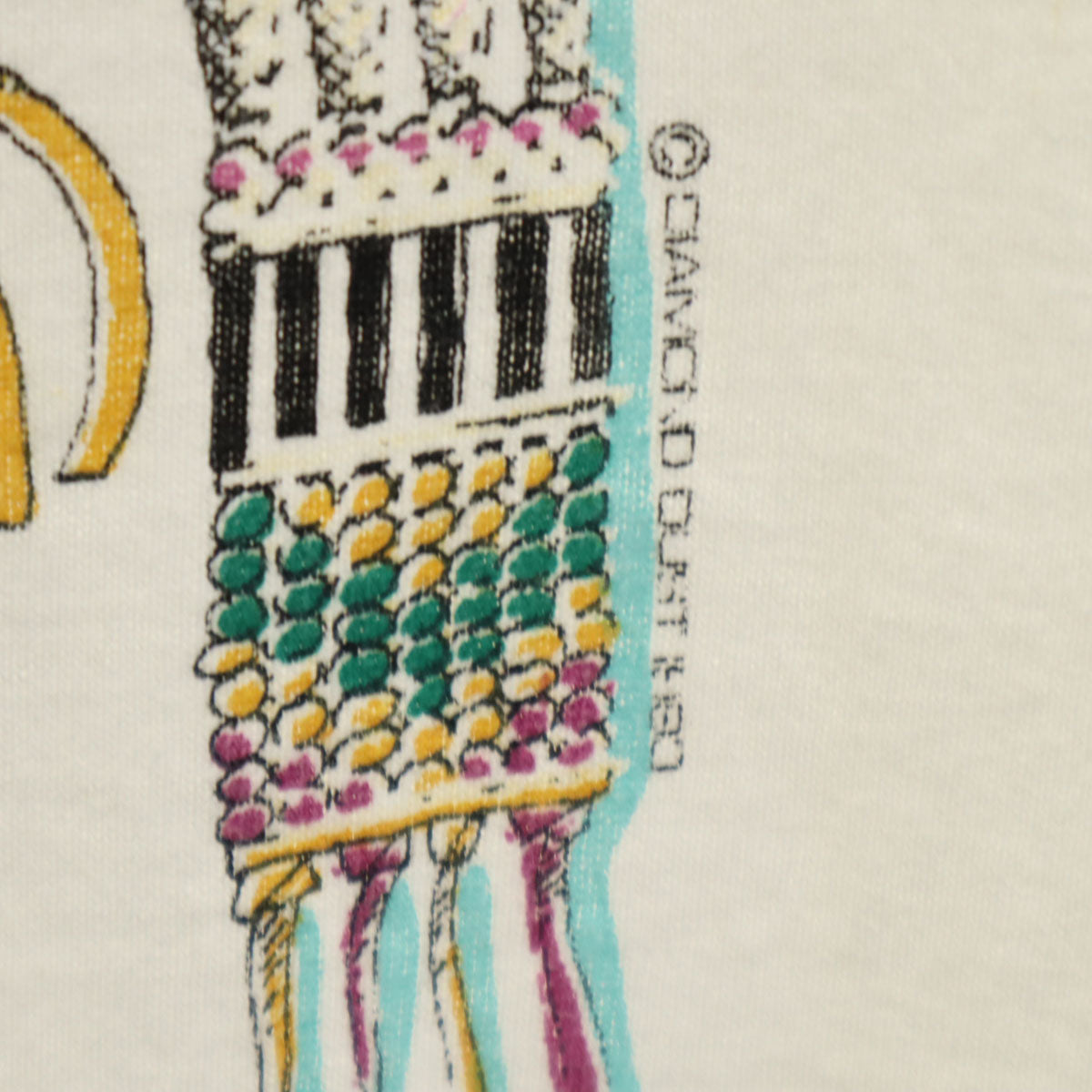 DIAMOND DUST ダイヤモンドダスト 90s USA製 オールド ドリームキャッチャー 半袖 Tシャツ XL ホワイト シングルステッチ メンズ