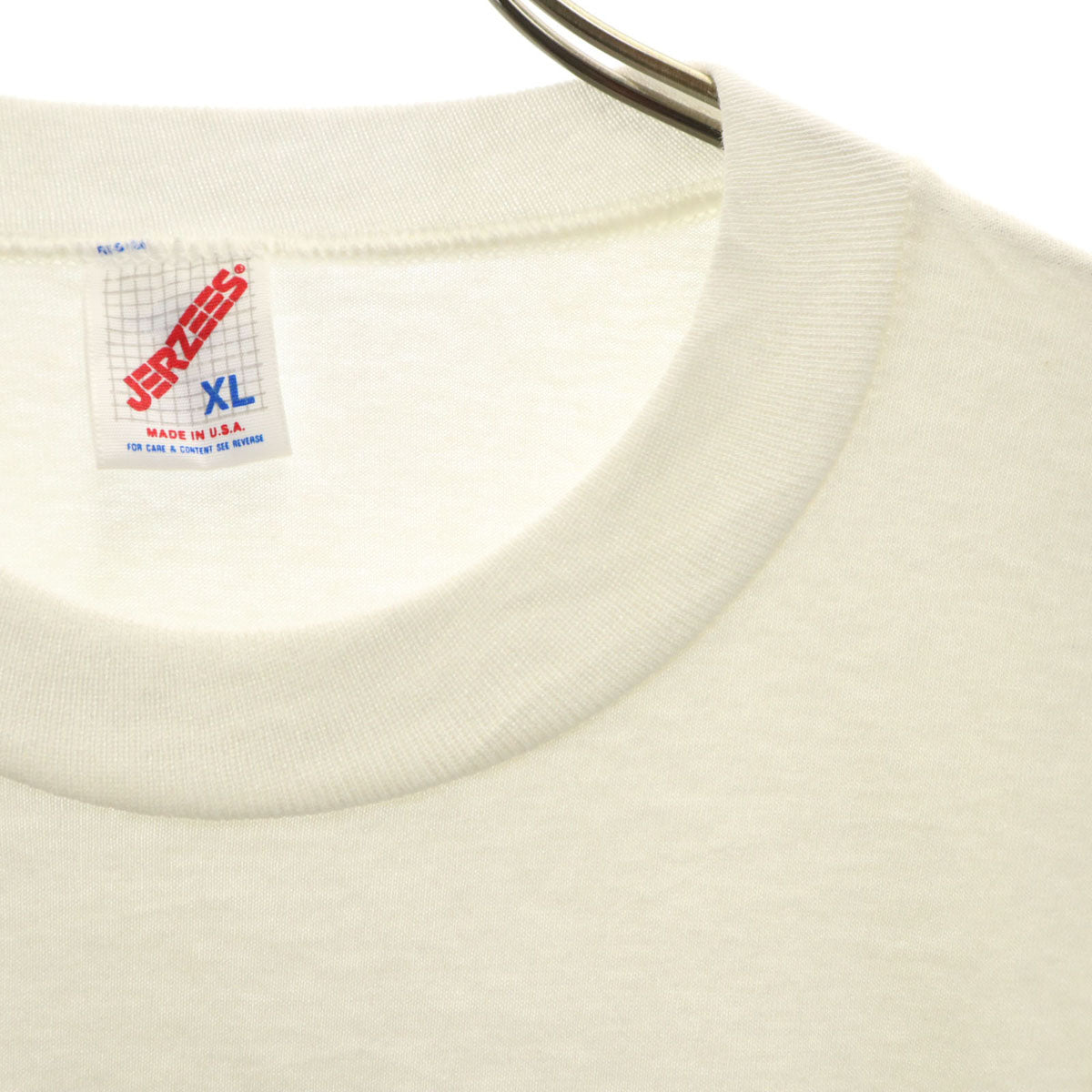 JERZEES ジャージーズ 90s USA製 オールド UAB 半袖 Tシャツ XL ホワイト メンズ