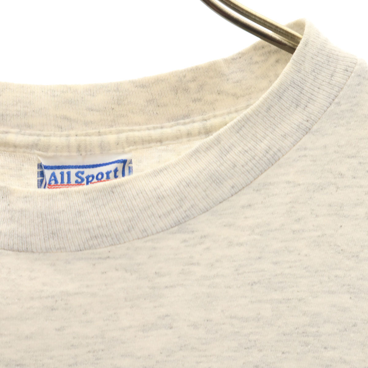 ALL SPORTS オールスポーツ 90s USA製 オールド AT&T 半袖 Tシャツ XL グレー シングルステッチ 企業モノ メンズ