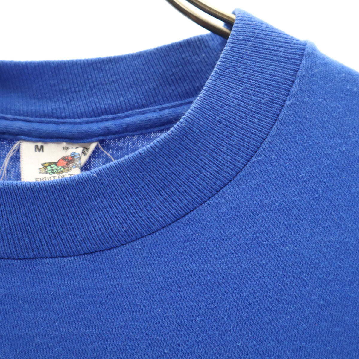 FRUIT OF THE LOOM フルーツオブザルーム 90s USA製 オールド DUPONT PANTHERS 半袖 Tシャツ M ブルー シングルステッチ アニマル メンズ