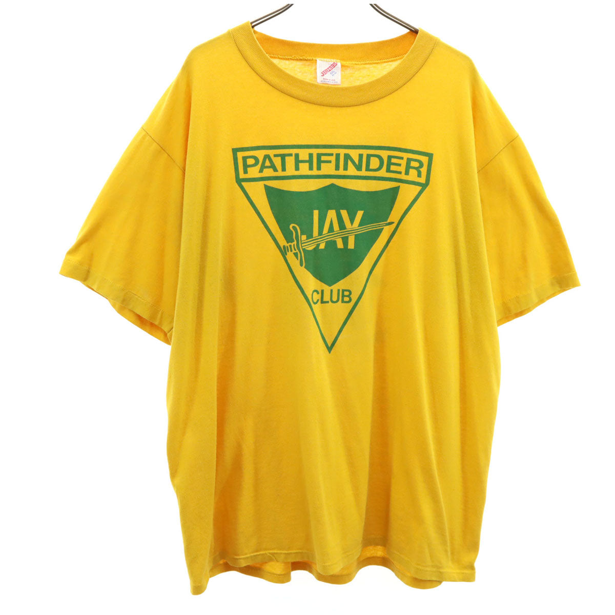JERZEES ジャージーズ 90s USA製 オールド JAY 半袖 Tシャツ XXL イエロー ビッグサイズ メンズ