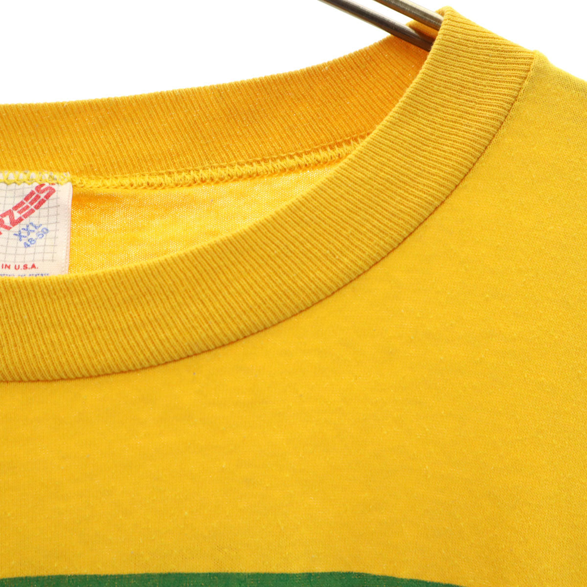 JERZEES ジャージーズ 90s USA製 オールド JAY 半袖 Tシャツ XXL イエロー ビッグサイズ メンズ