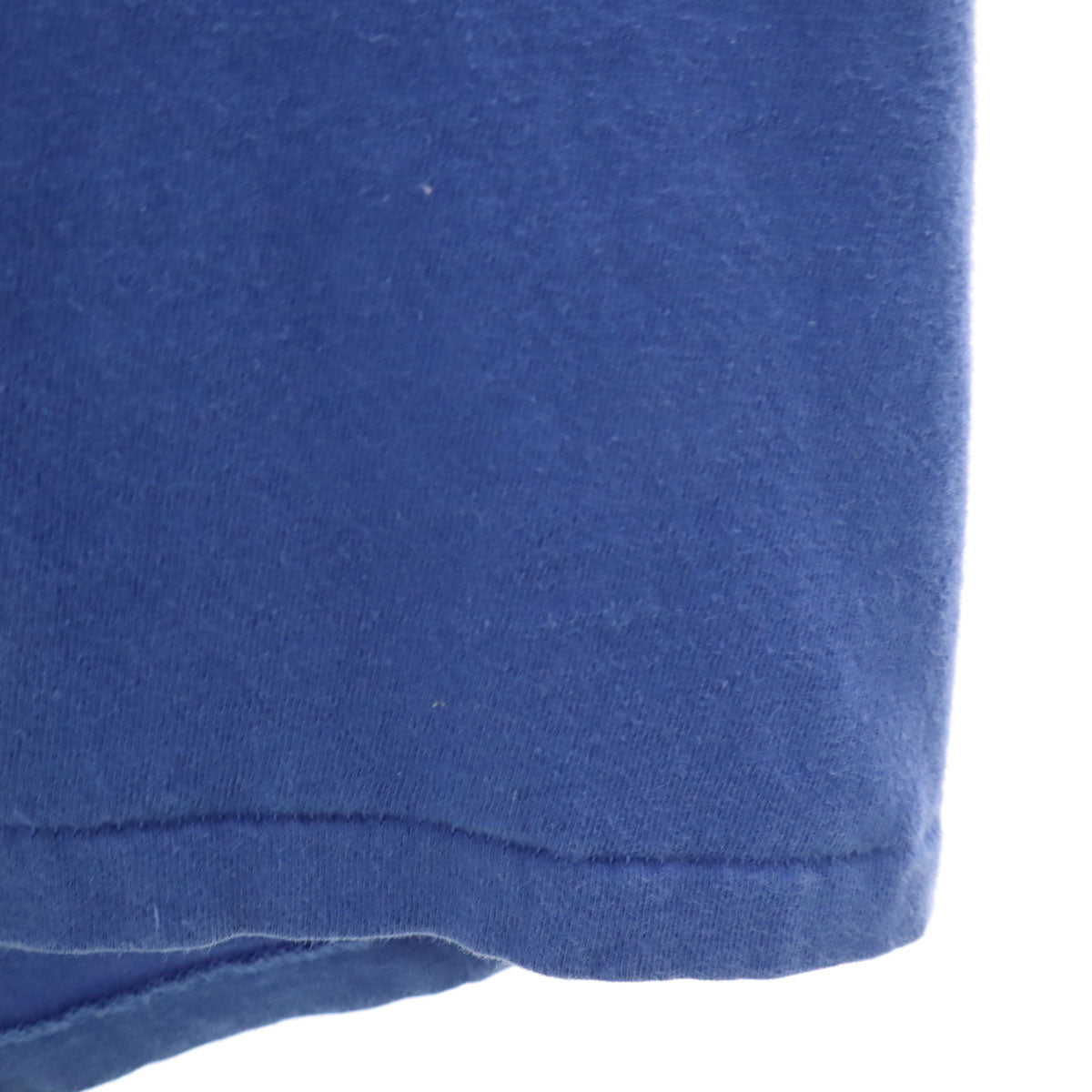 Hanes ヘインズ 80s 90s USA製 オールド 半袖 Tシャツ XL ブルー シングルステッチ メンズ