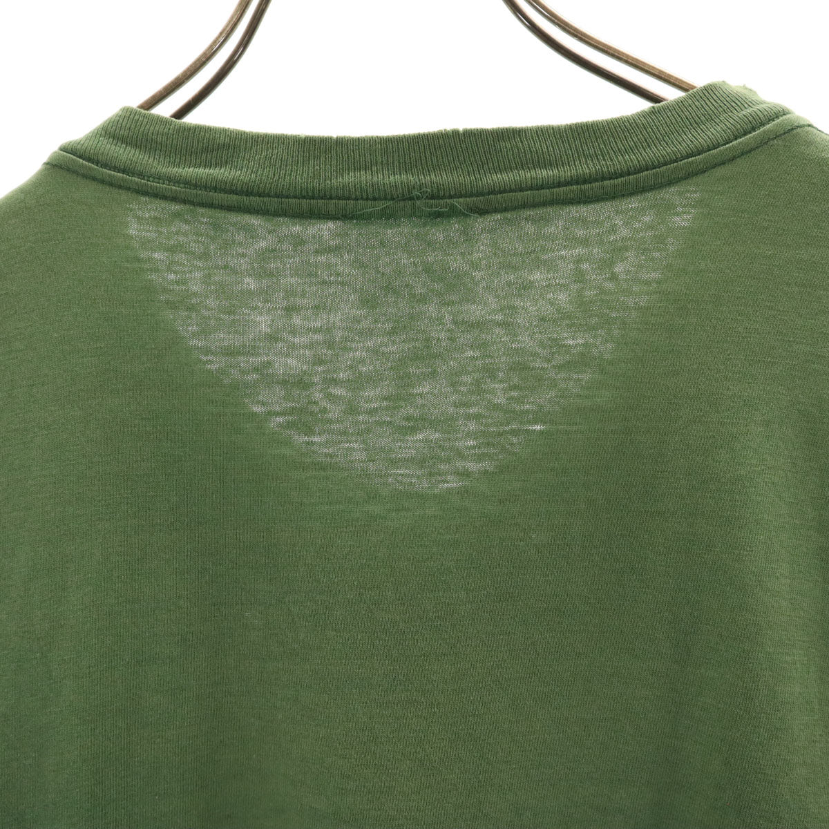 OLD オールド 90s 半袖 Tシャツ グリーン シングルステッチ メンズ