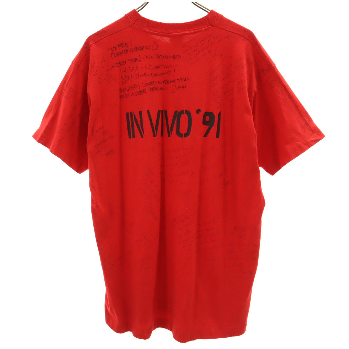 FRUIT OF THE LOOM フルーツオブザルーム 90s USA製 オールド 半袖 Tシャツ XL レッド シングルステッチ メンズ