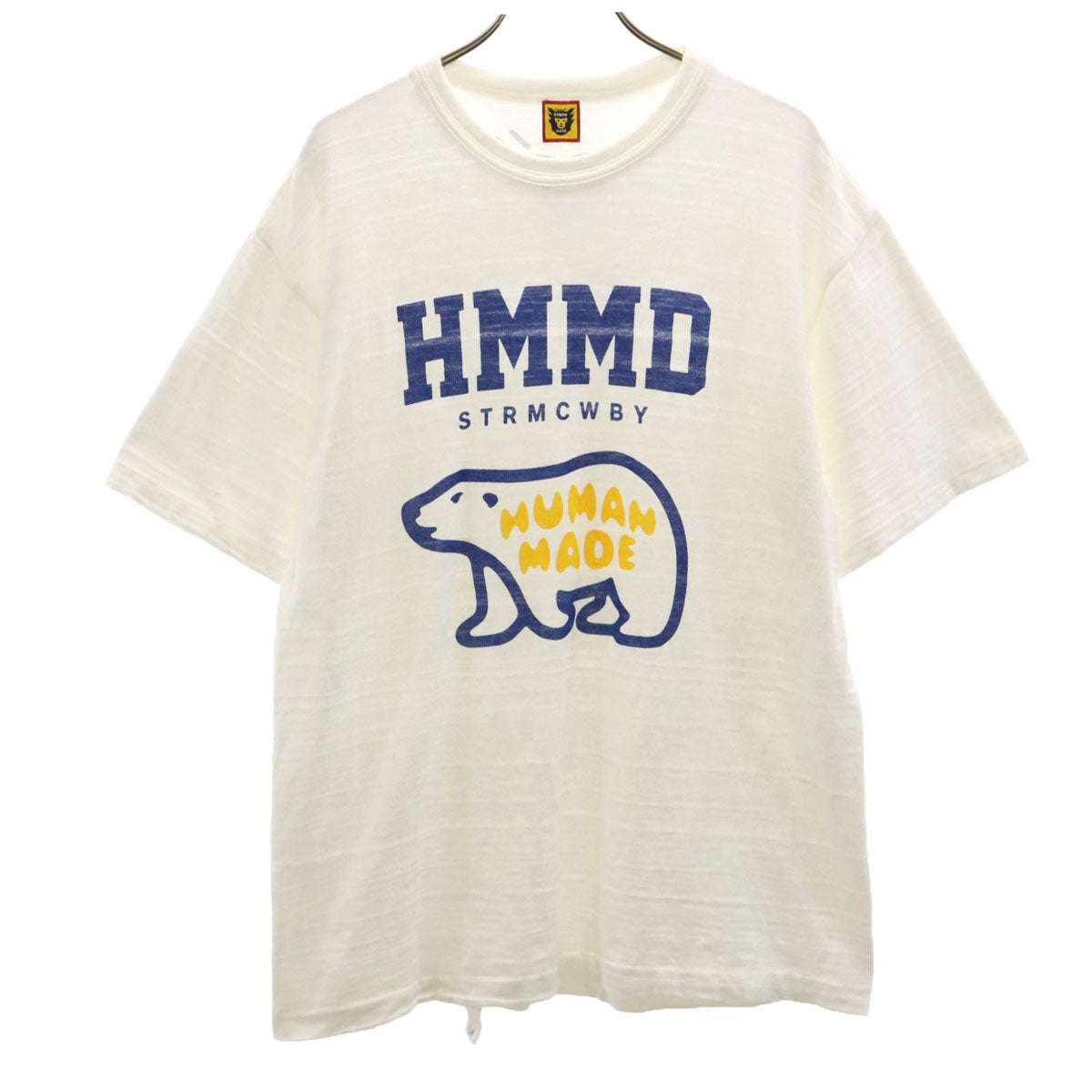 HUMAN MADE ヒューマンメイド 日本製 半袖 Tシャツ L ホワイト メンズ