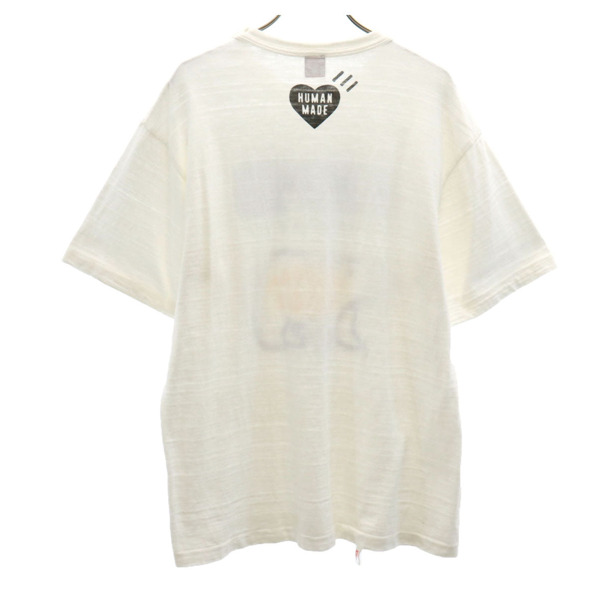 HUMAN MADE ヒューマンメイド 日本製 半袖 Tシャツ L ホワイト メンズ