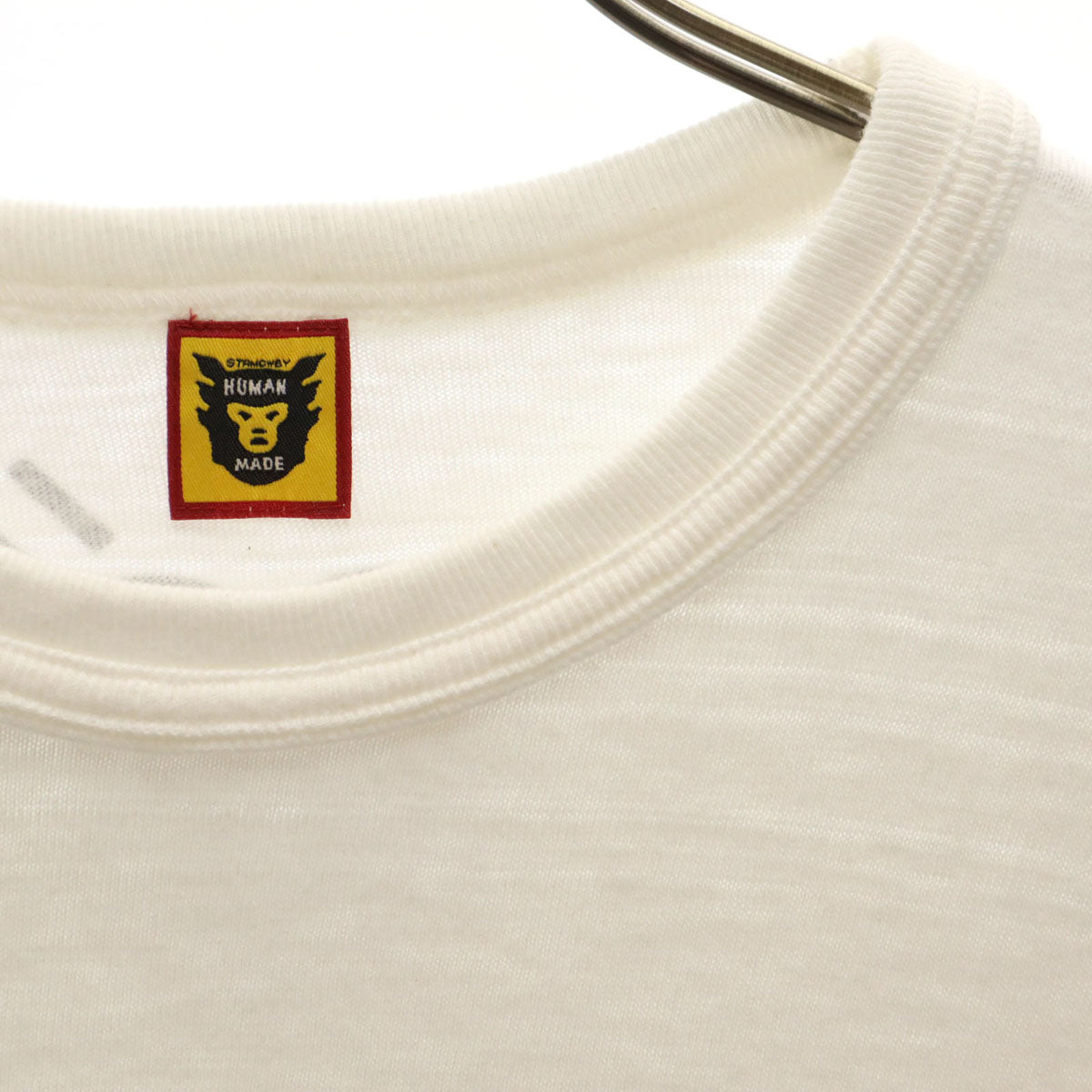 HUMAN MADE ヒューマンメイド 日本製 半袖 Tシャツ L ホワイト メンズ