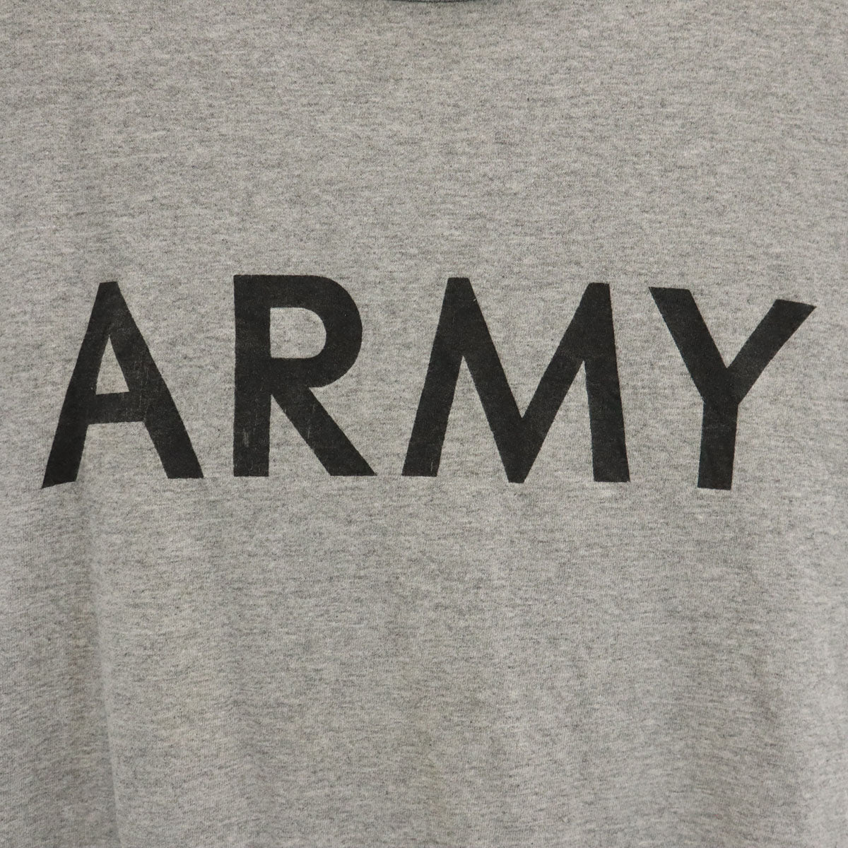 US ARMY 90s USA製 オールド 半袖 Tシャツ L グレー シングルステッチ メンズ