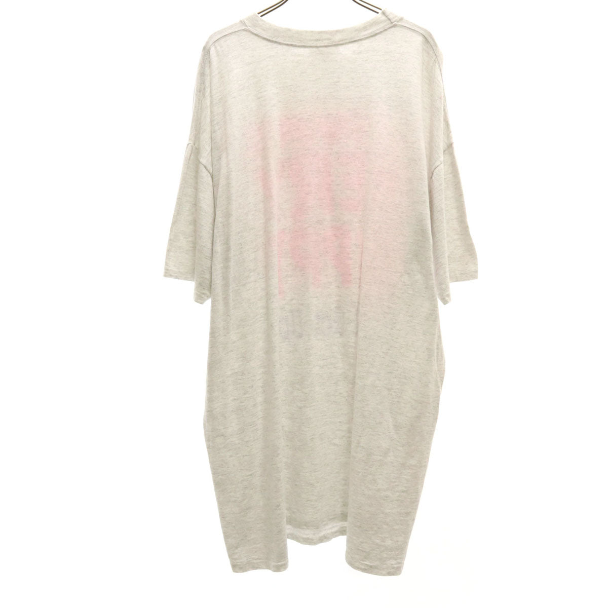 cigli 90s USA製 オールド メッセージ 半袖 Tシャツ ONE SIZE グレー シングルステッチ ビッグサイズ メンズ