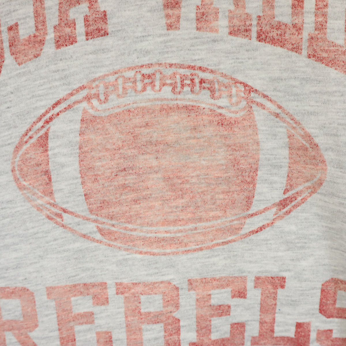 90s オールド アメフト 半袖 Tシャツ グレー メンズ