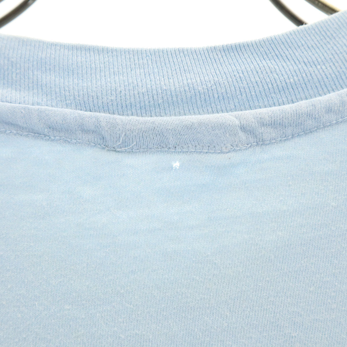 PLANET HOLLYWOOD 半袖 Tシャツ 水色 シングルステッチ メンズ