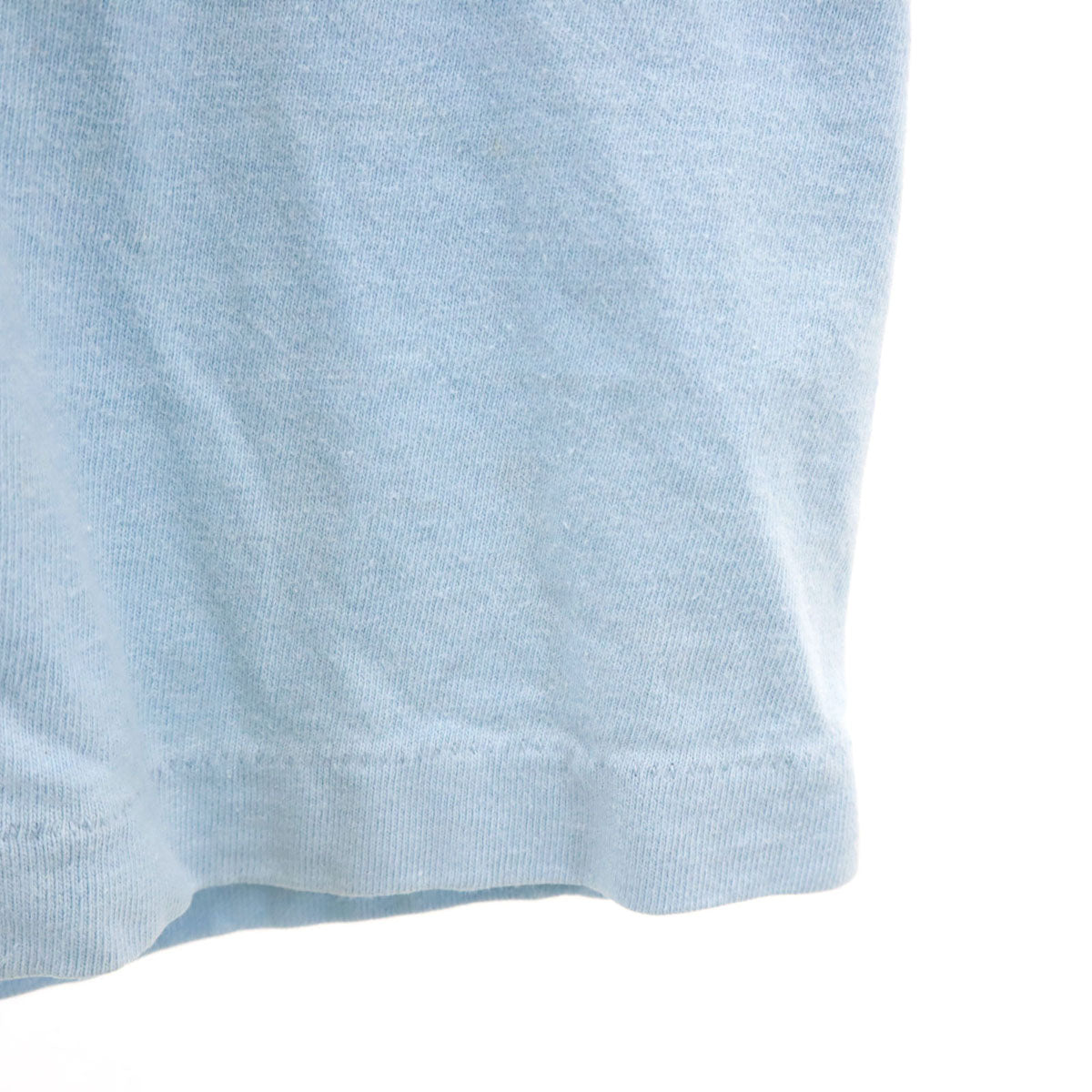 PLANET HOLLYWOOD 半袖 Tシャツ 水色 シングルステッチ メンズ