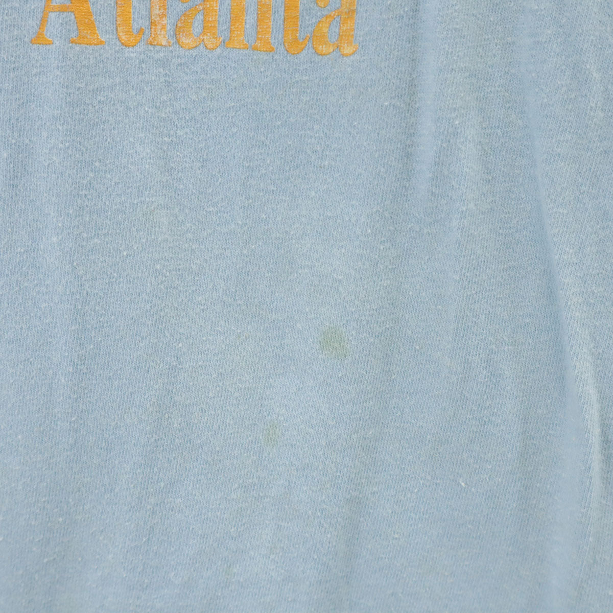 PLANET HOLLYWOOD 半袖 Tシャツ 水色 シングルステッチ メンズ