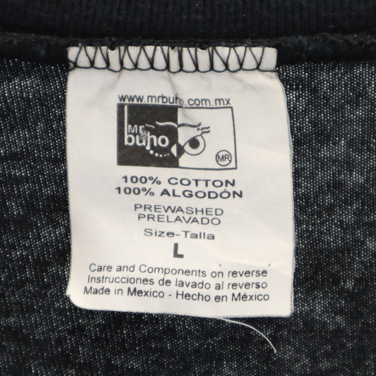 Mr. Buho LOS CABOS 半袖 Tシャツ L ブラック メンズ