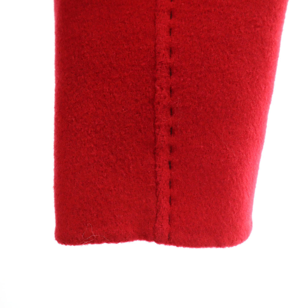 クレージュ ウールコート 38 レッド courreges レディース