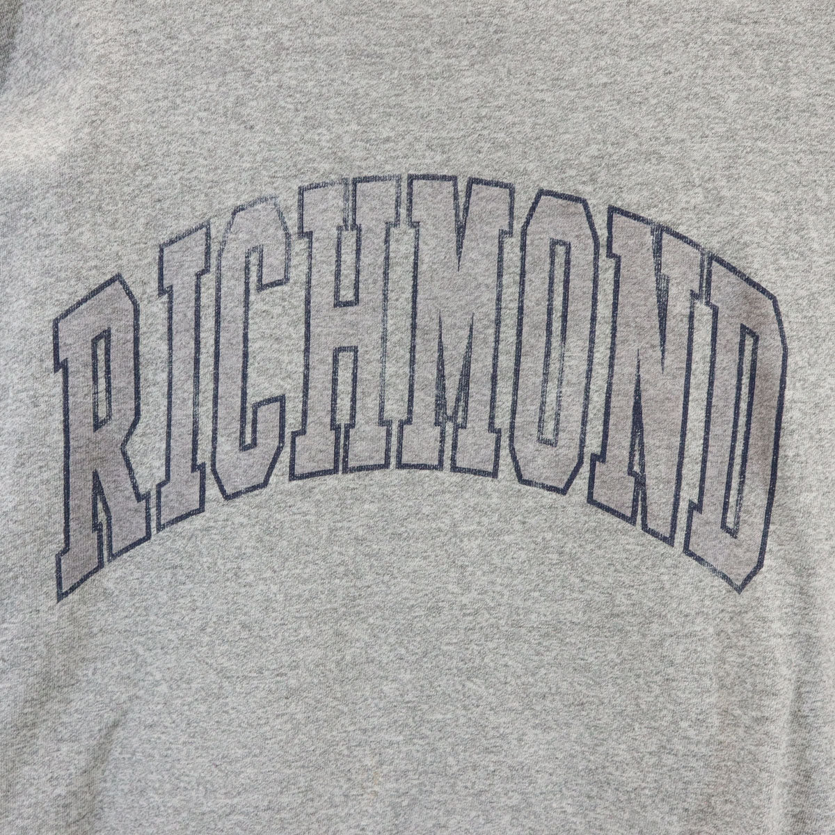 90s オールド カレッジ RICHMOND 半袖 Tシャツ グレー シングルステッチ メンズ
