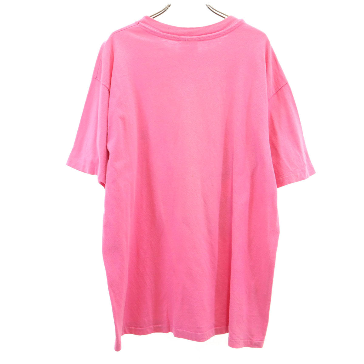 Hanes ヘインズ 80s USA製 ヴィンテージ Ocean Isle Beach 半袖 Tシャツ XL ピンク シングルステッチ BEEFY-T メンズ