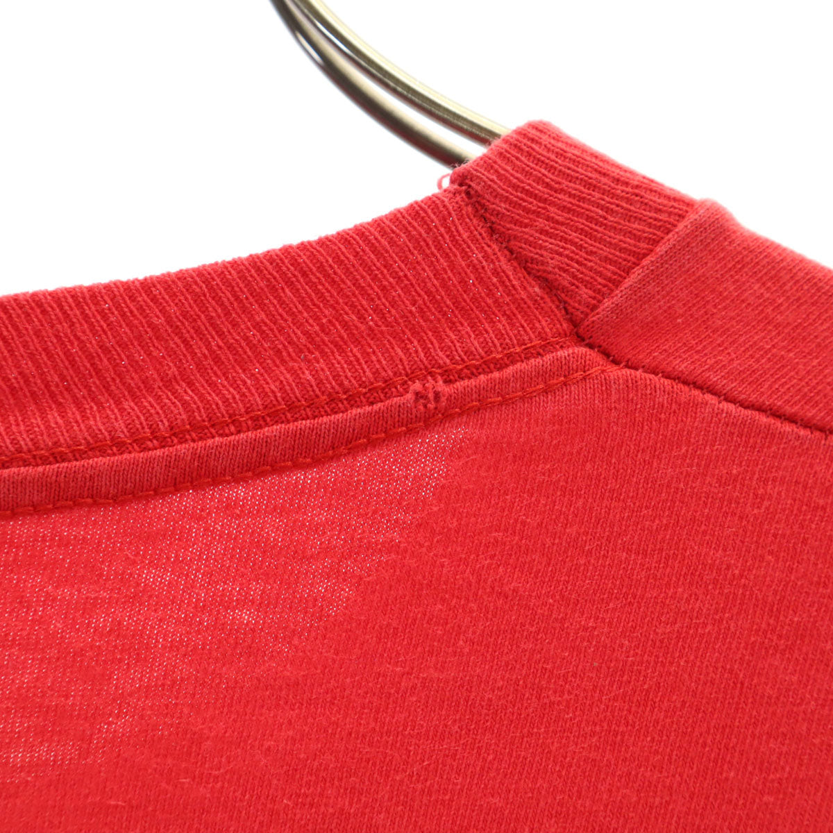 FRUIT OF THE LOOM フルーツオブザルーム 90s USA製 オールド JACKS 半袖 Tシャツ L レッド シングルステッチ メンズ