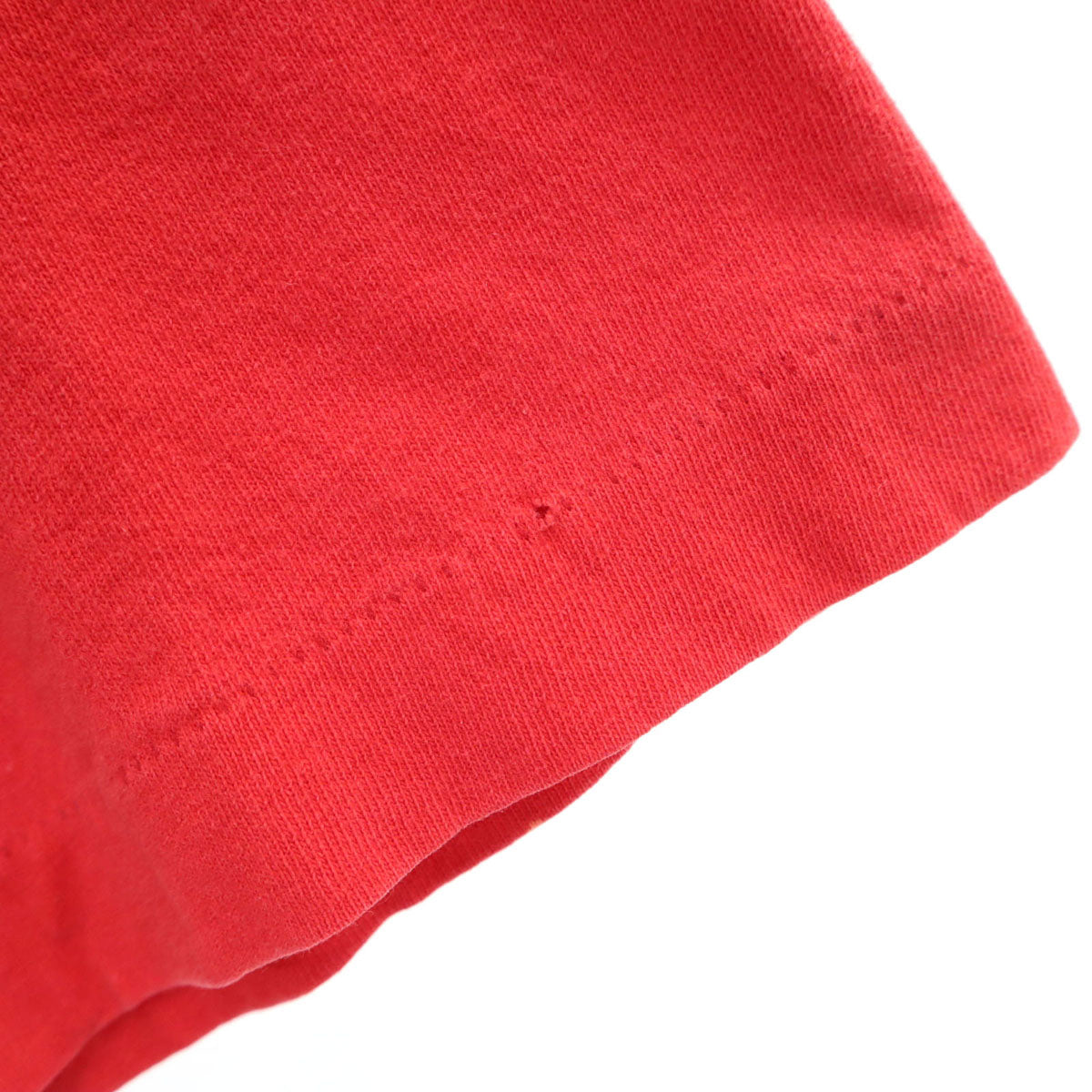 FRUIT OF THE LOOM フルーツオブザルーム 90s USA製 オールド JACKS 半袖 Tシャツ L レッド シングルステッチ メンズ