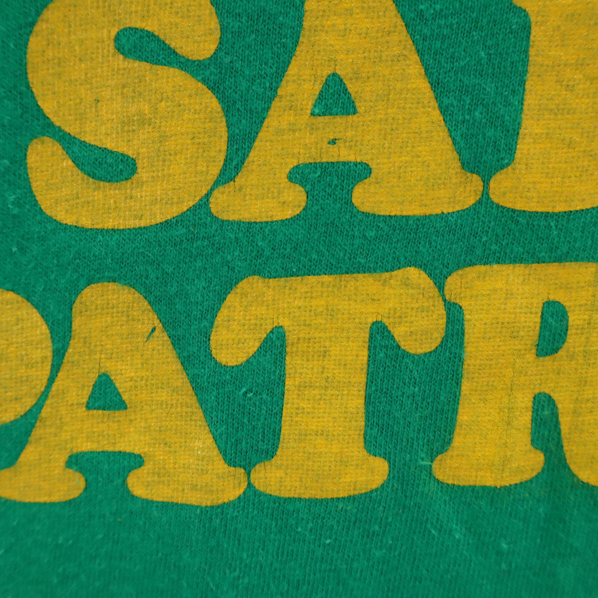 Hanes ヘインズ 90s USA製 オールド SAINT PATRICK 半袖 Tシャツ L グリーン シングルステッチ メンズ
