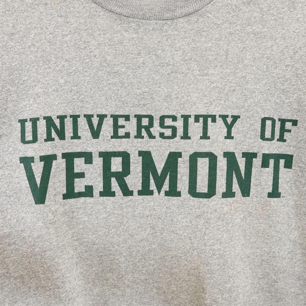 The Cotton Exchange ザコットンエクスチェンジ 90s USA製 オールド カレッジ 半袖 Tシャツ M グレー シングルステッチ メンズ